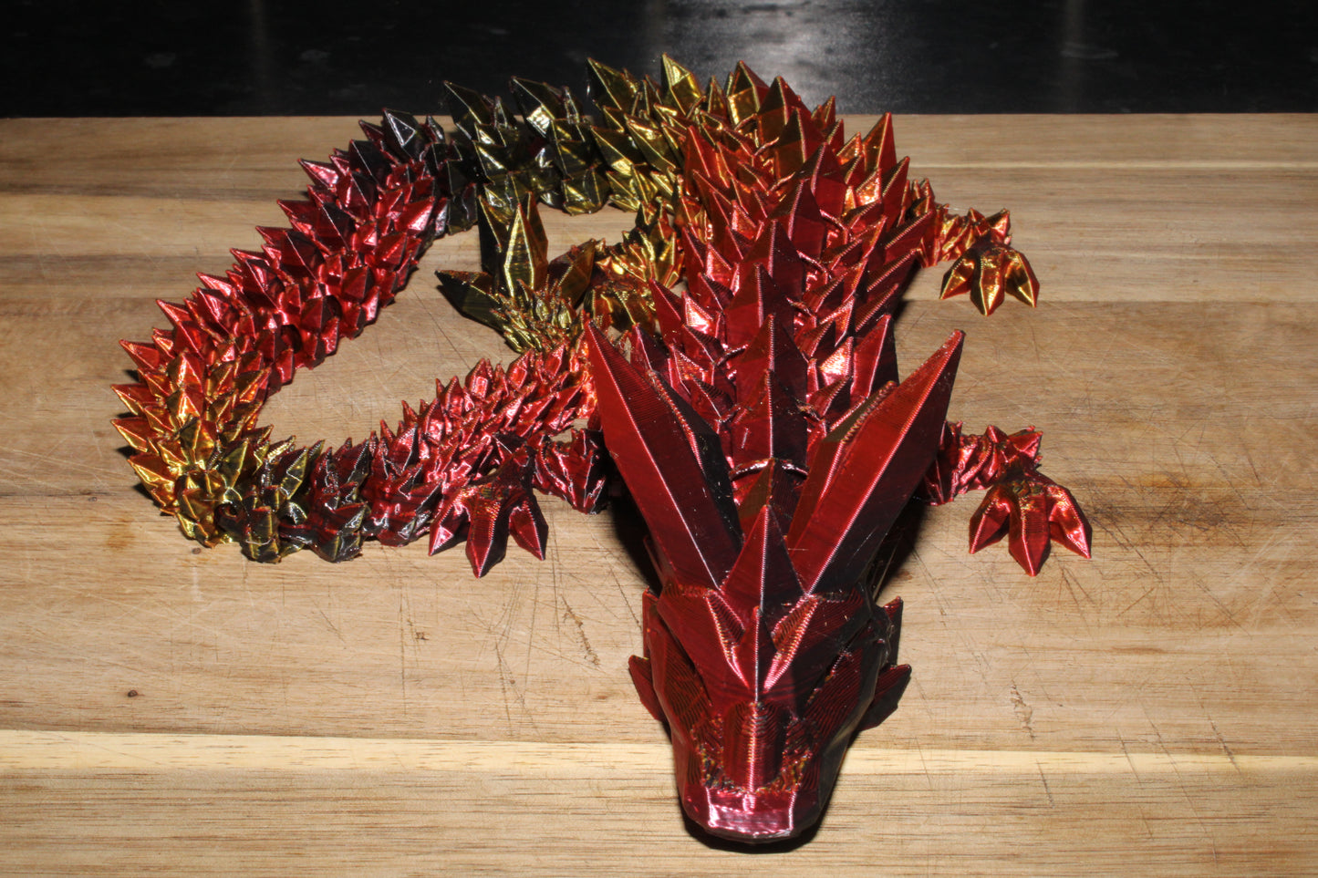 Articulated Crystal Dragon