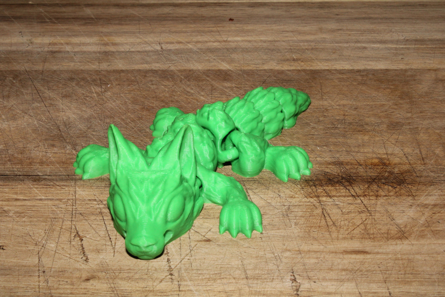Articulated Wolf Pup