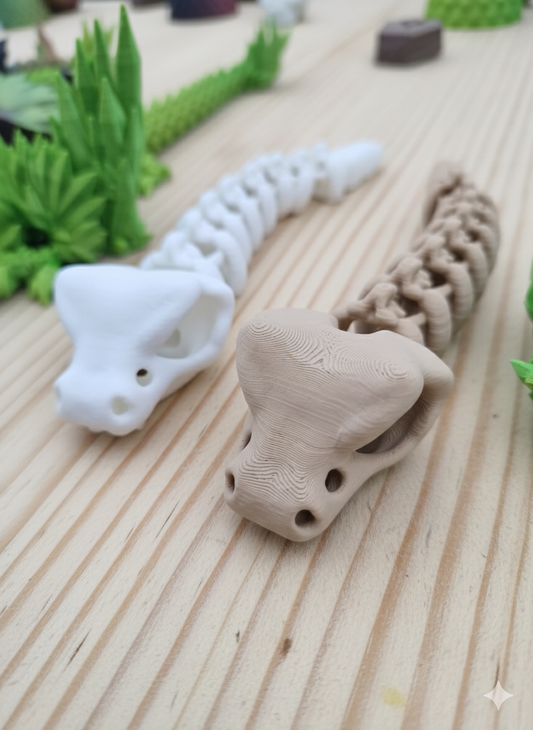 Bone Rattle Snake